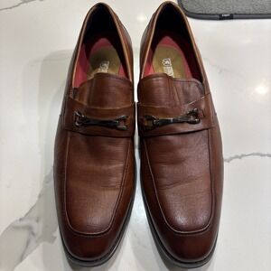 Stacy Adam's Kaylor Loafers Cognac Brown Size 13